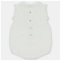 Martin Aranda Baby Girl Short Romper Knit Regina, Light Pink Image 2