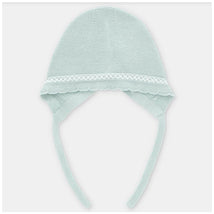 Martin Aranda Baby Knit Bonnet Edmonton Light Pink Image 1