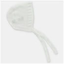 Martin Aranda Baby Knit Bonnet Regina White Image 3