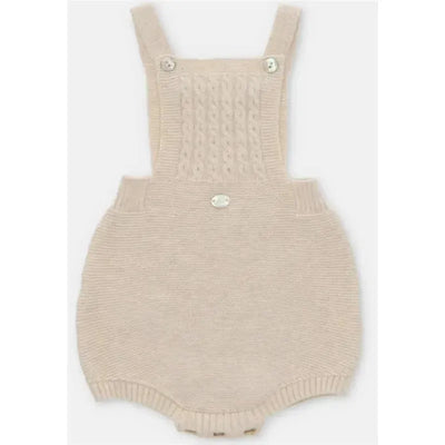 Martin Aranda - Baby Knit Overalls Gold Light Beige Image 1