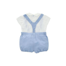 Martin Aranda - Baby Set Shirt & Bloomer Woven Boy Campanilla, Blue Image 2