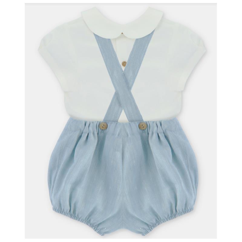 Martin Aranda - Baby Set Shirt & Bloomer Woven Fabric Capri, Arena Image 2