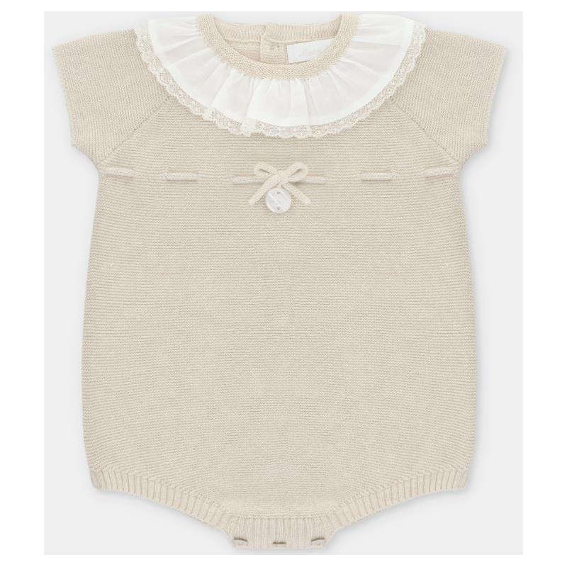 Martin Aranda - Baby Short Knit Romper Volterra, Lavanda Image 1