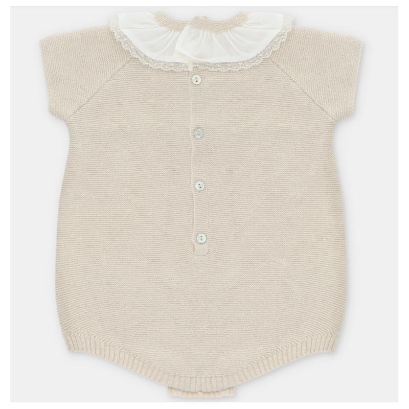 Martin Aranda - Baby Short Knit Romper Volterra, Lavanda Image 2