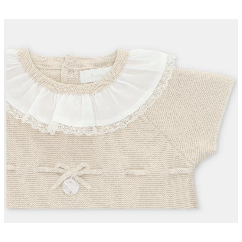 Martin Aranda - Baby Short Knit Romper Volterra, Lavanda Image 3