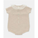 Martin Aranda - Baby Short Romper Knit Gold Light Beige Image 2