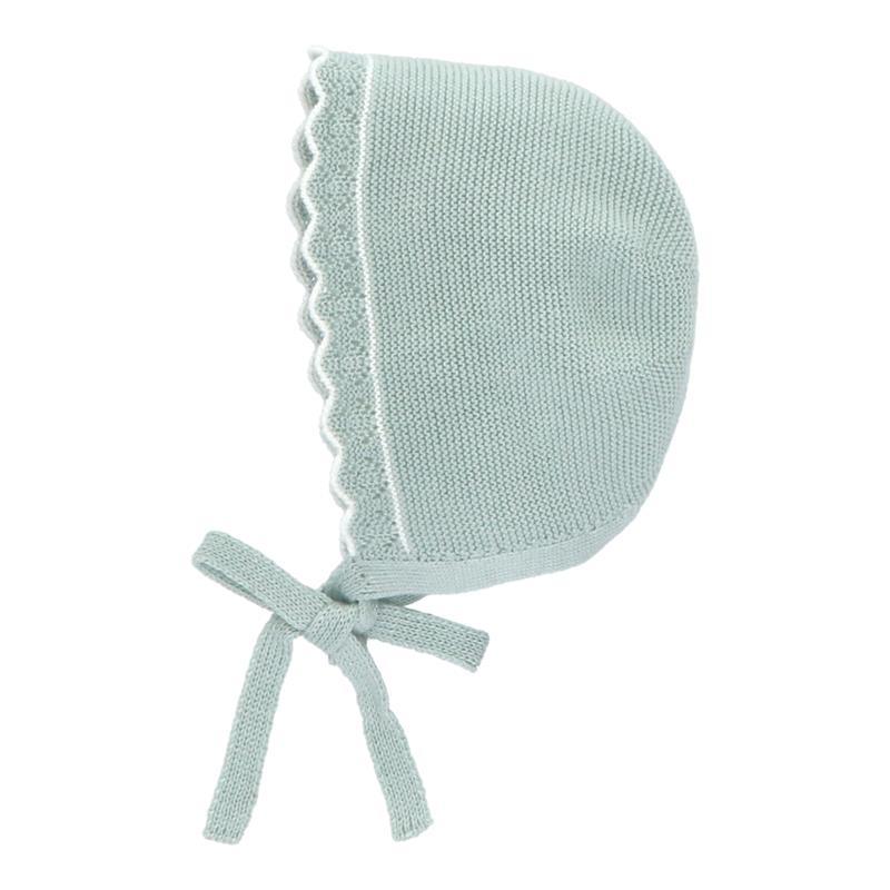 Martin Aranda - Baby Unisex Bonnet Knit, Green, 00M Image 1