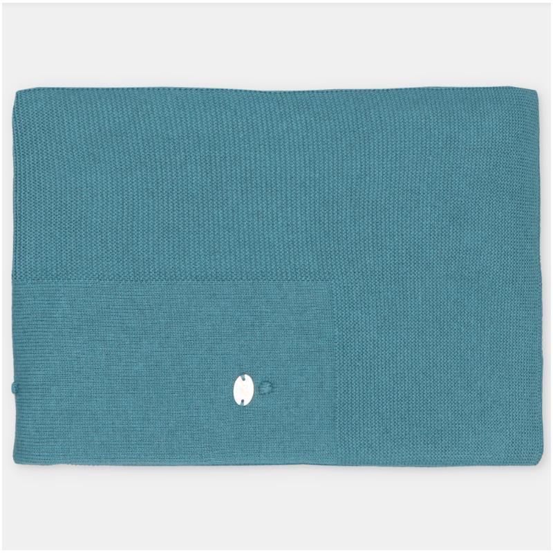 Martin Aranda Blanket In Sweater Knit Cotton Blend, Navia Dusty Rose