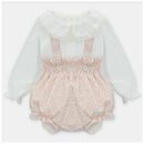 Martin Aranda - Blouse & Woven Short Overall Leeds, Rose & White Image 1