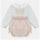Martin Aranda - Blouse & Woven Short Overall Leeds, Rose & White Image 2