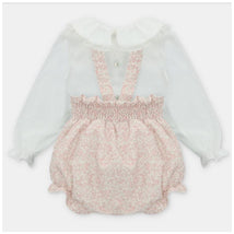 Martin Aranda - Blouse & Woven Short Overall Leeds, Rose & White Image 2