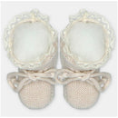 Martin Aranda Booties In Sweater Knit Cotton Blend