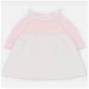 Martin Aranda - Draylon Knit Woven Mix Dress Preston, Baby Pink Image 2