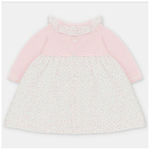 Martin Aranda - Draylon Knit Woven Mix Dress Preston, Baby Pink Image 2
