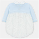 Martin Aranda - Draylon Knit & Woven Short Romper Preston, Pastel Blue Image 2