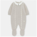 Martin Aranda - Draylon Long Romper With Feet Newport, Pastel Blue Image 1