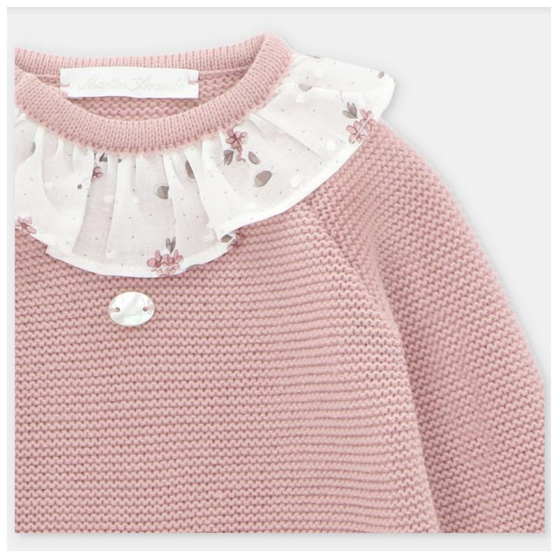 Martin Aranda - Draylon Set: Sweater Matching Bloomer Cardiff Dusty Rose Image 3