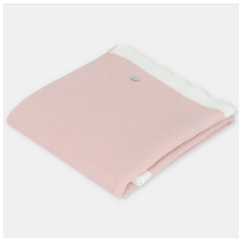 Martin Aranda - Draylon Sweaterknit Blanket Leeds One Size Baby Pink Image 1