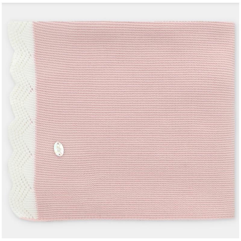 Martin Aranda - Draylon Sweaterknit Blanket Leeds One Size Baby Pink Image 2