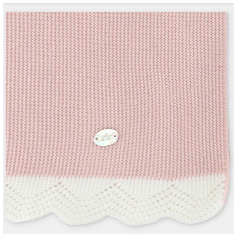 Martin Aranda - Draylon Sweaterknit Blanket Leeds One Size Baby Pink Image 3