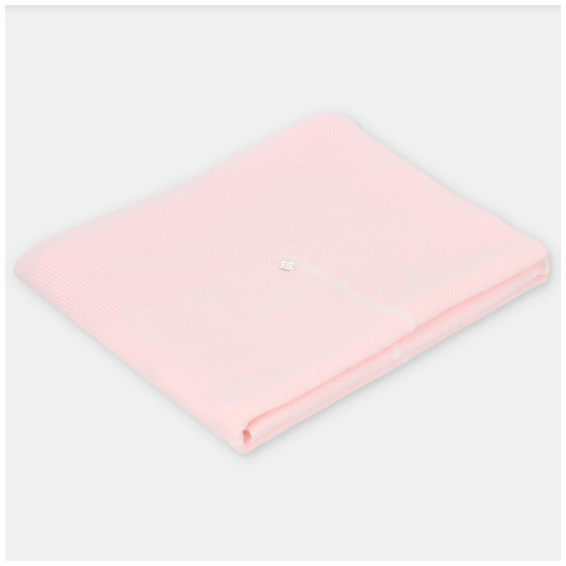 Martin Aranda - Draylon Sweaterknit Blanket Preston One Size Baby Pink Image 1