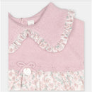Martin Aranda Dress In Sweater Knit & Fabric Mix, Lena Dusty Rose