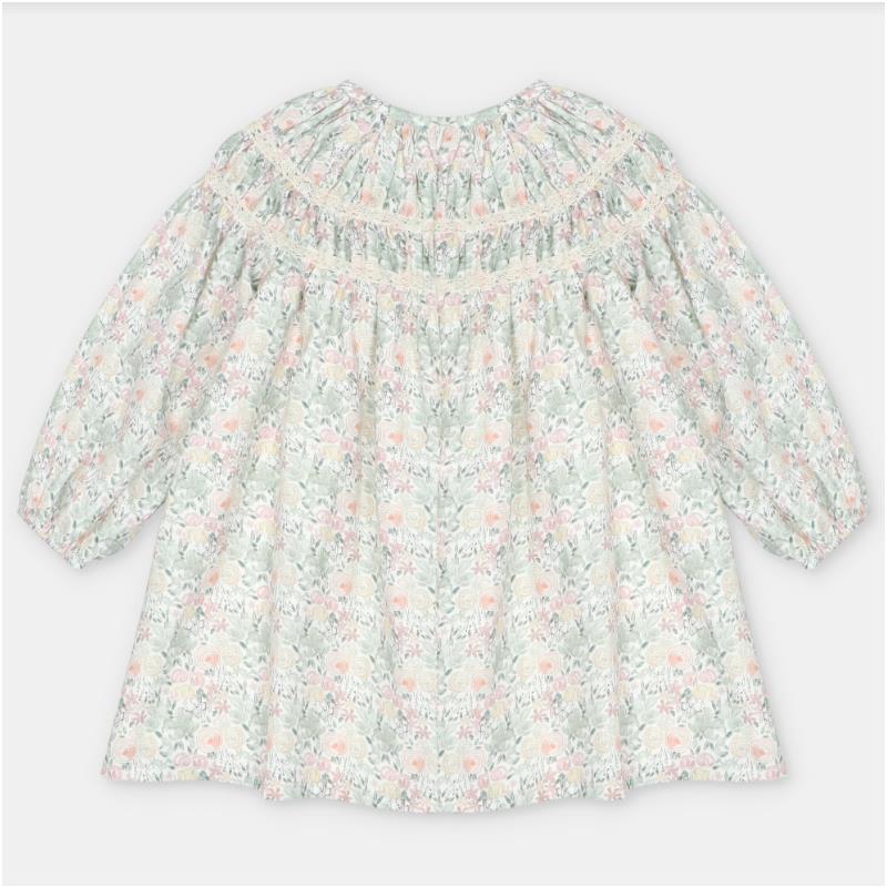 Martin Aranda Dress In Woven Fabric, Pravia Green