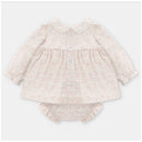 Martin Aranda - Printed Dress & Matching Bloomer Leeds White & Rose Image 2