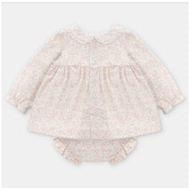 Martin Aranda - Printed Dress & Matching Bloomer Leeds White & Rose Image 2