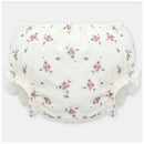 Martin Aranda - Separate Printed Bloomer Cardiff Printed, White And Flowers Image 1
