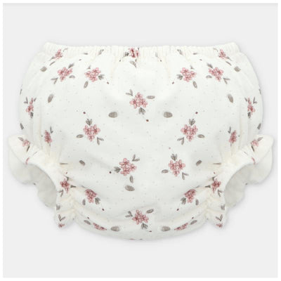 Martin Aranda - Separate Printed Bloomer Cardiff Printed, White And Flowers Image 1