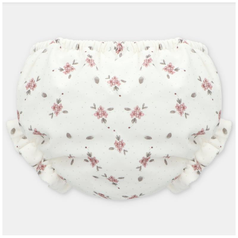 Martin Aranda - Separate Printed Bloomer Cardiff Printed, White And Flowers Image 2