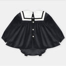 Martin Aranda Set Dress & Bloomer Velvet In Velvet, Pesoz Black