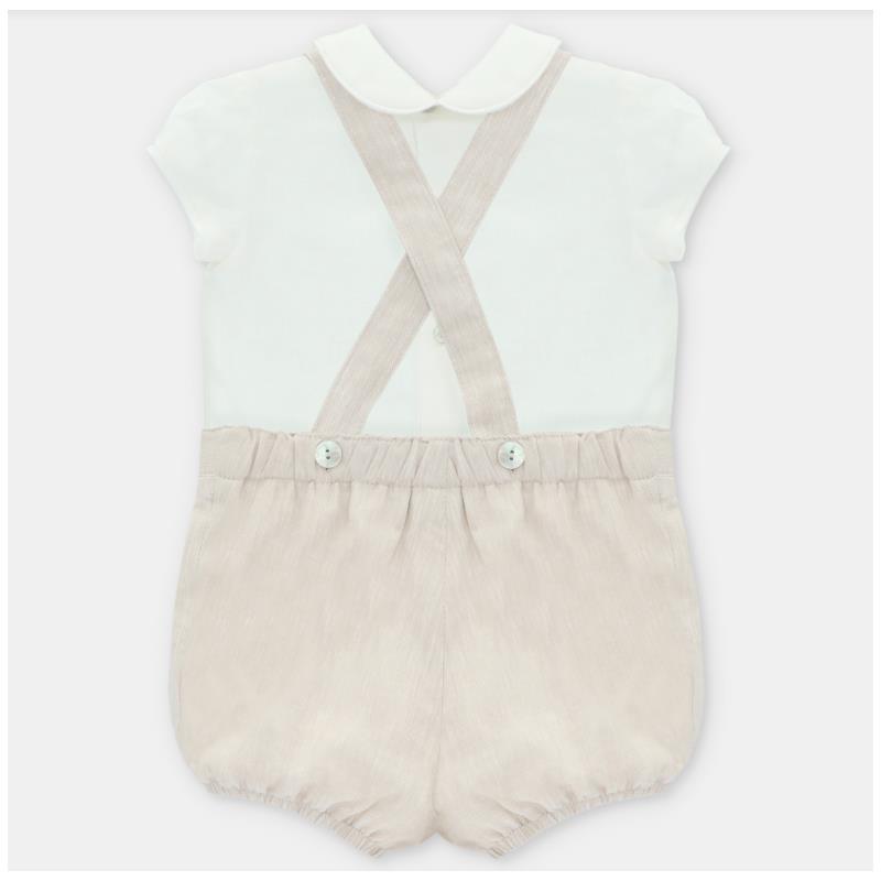Martin Aranda Set Shirt & Bloomer Quebec, Beige Mix Image 2