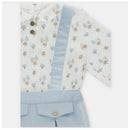 Martin Aranda - Set: Shirt & Coordinated Shorts With Straps Sheffield Blue Grey Image 3