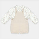 Martin Aranda Set Shirt & Overall In Woven Fabric, Aller Beige