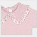 Martin Aranda Set Sweater & Bloomer In Sweater Knit And Fabric Mix, Lena Dusty Rose