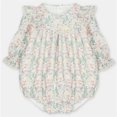 Martin Aranda Short Romper In Woven Fabric, Pravia Green