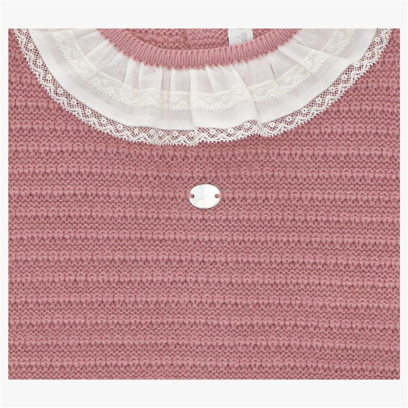 Martin Aranda - Take Me Home Set Framboise Sweater, Leggins & Bonnet, Pink Image 3