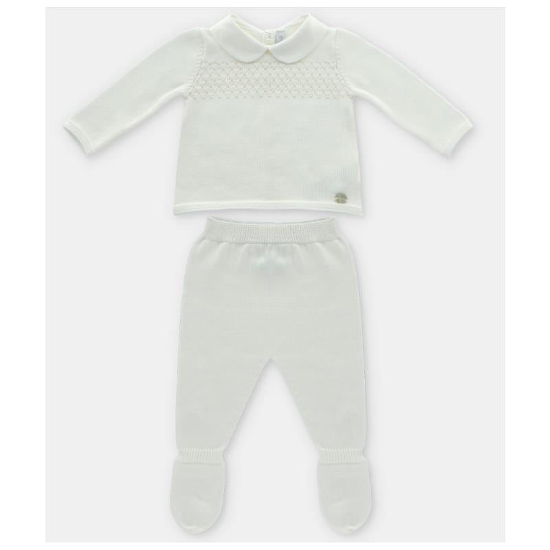 Martin Aranda - Take Me Home Set Sweater & Leggings Knit Albi, White Image 1