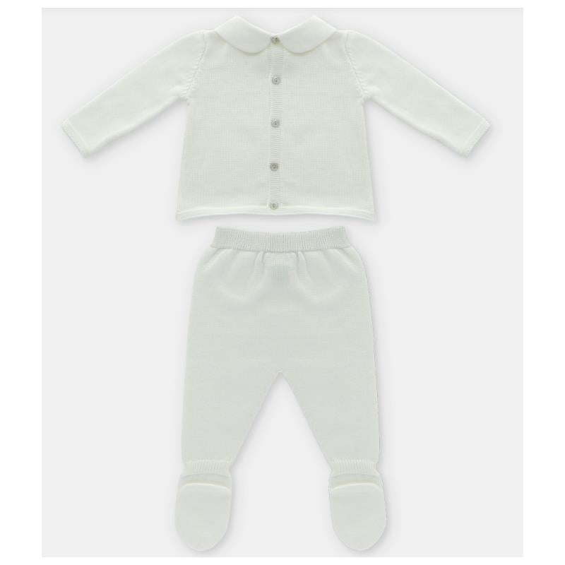 Martin Aranda - Take Me Home Set Sweater & Leggings Knit Albi, White Image 2