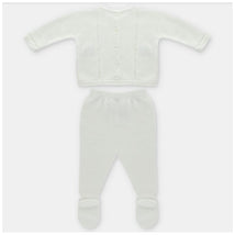 Martin Aranda - Take Me Home Set Sweater & Leggings Knit Firenze, Blanco Roto Image 2