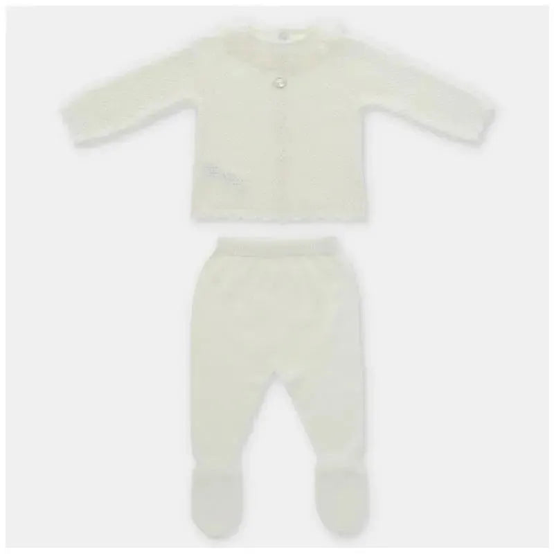 Martin Aranda - Take Me Home Set Sweater & Leggings Knit Marfil, Pink Ciruela Image 1