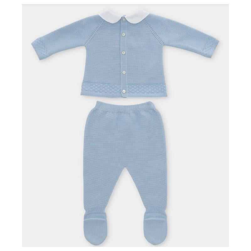 Martin Aranda - Take Me Home Set Sweater & Leggings Knit Monterioralle, Celeste Bebé Image 2