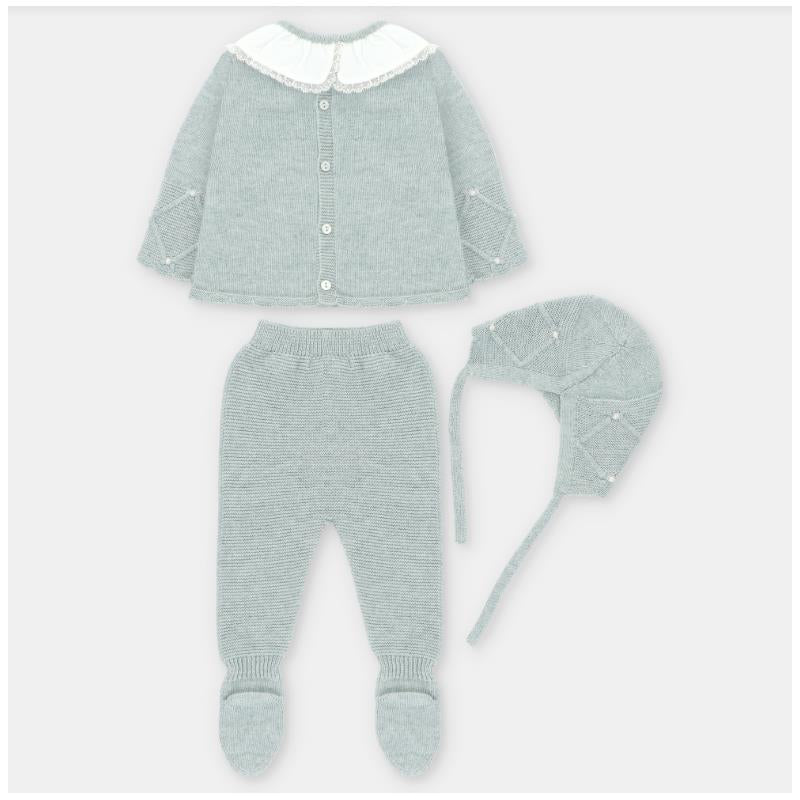 Martin Aranda - Take Me Home Sweater, Leggings & Bonnet Knit York Dusty Rose Image 2