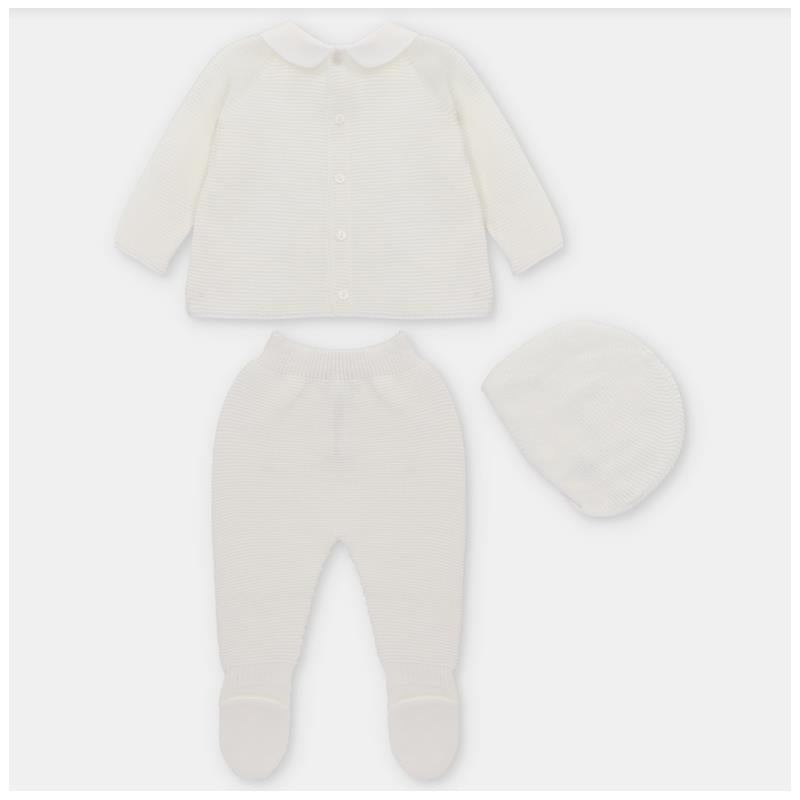 Martin Aranda - Take Me Home Sweater, Leggings & Pullon Hat Neck Derby Ivory Image 2