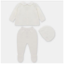 Martin Aranda - Take Me Home Sweater, Leggings & Pullon Hat Neck Derby Ivory Image 2