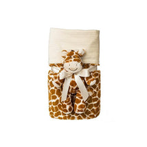 Mary Meyer Marshmallow Giraffe Cuddle Blanket Set Image 1