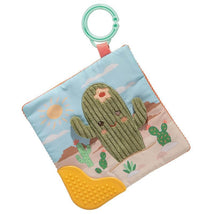 Mary Meyer - Sweet Soothie Crinkle Teether Toy with Baby Paper and Squeaker, Cactus  Image 1