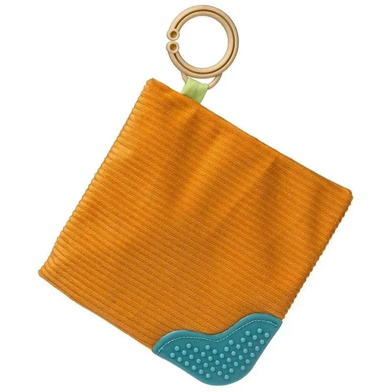 Mary Meyer - Sweet Soothie Crinkle Teether Toy with Baby Paper and Squeaker, Chippy Cookie Image 2